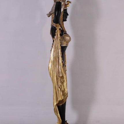 Egyptian Plant Holder Female Life Size Statue - LM Treasures 