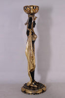 Egyptian Plant Holder Female Life Size Statue - LM Treasures 