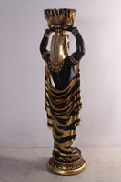 Egyptian Plant Holder Male Small Statue - LM Treasures 