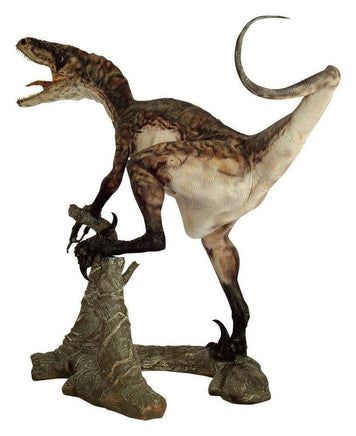 Jurassic World Velociraptor (Open Jaw) Deinonychos Life Size Statue - LM Treasures 