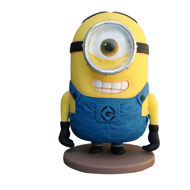 Cartoon Yellow Minion One Eye Life Size Statue LM Treasures - A