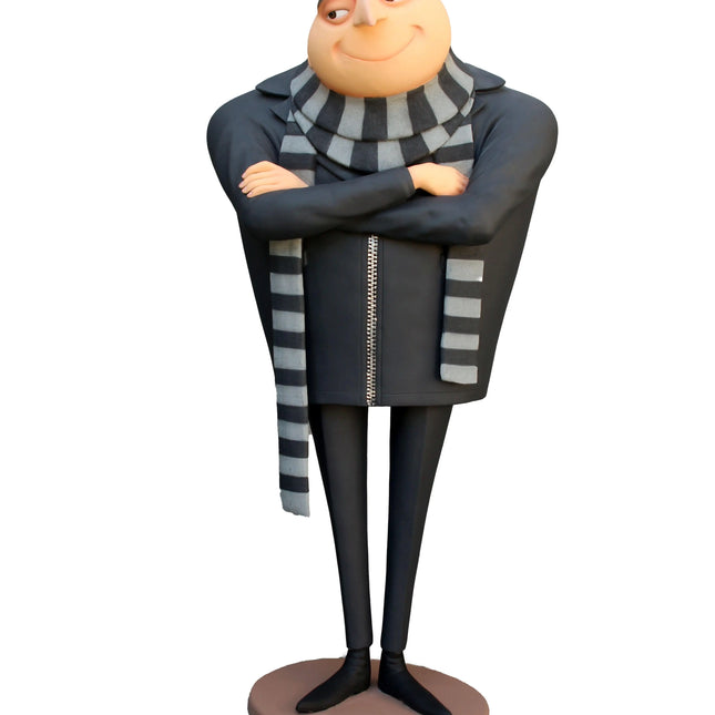 Cartoon Man with Scarf Statue LM Treasures - A