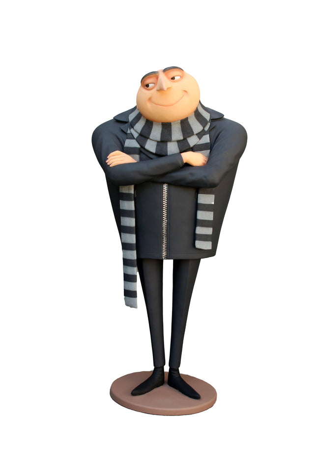 Cartoon Man Gru Statue - LM Treasures 
