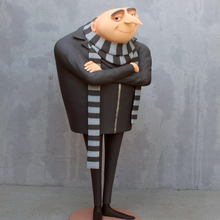 Cartoon Man Gru Statue - LM Treasures 