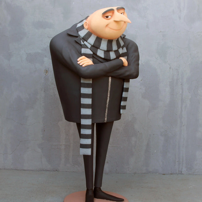 Cartoon Man with Scarf Statue LM Treasures - A