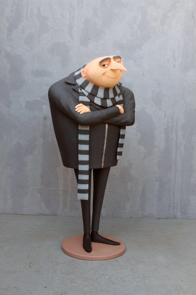 Cartoon Man Gru Statue - LM Treasures 