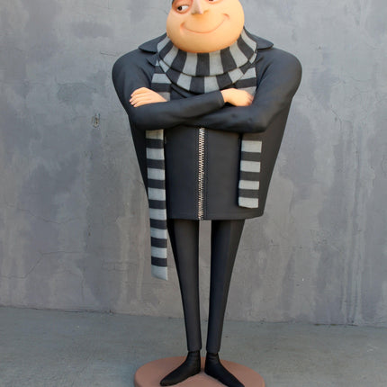Cartoon Man Gru Statue - LM Treasures 