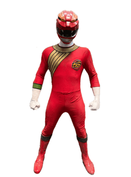 Pre-Owned Red Power Ranger Life Size Statue #2 - LM Treasures 