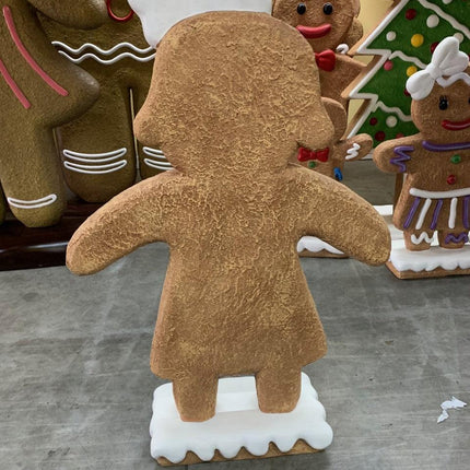 Small Mama Gingerbread Cookie Over Sized Statue - LM Treasures 