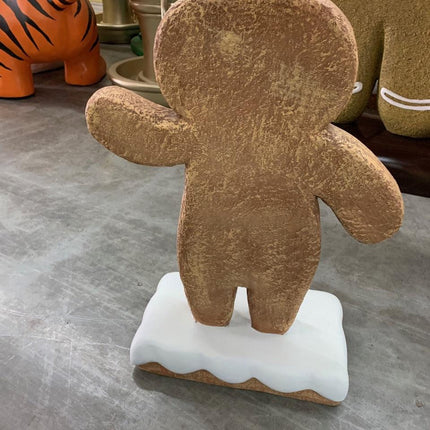 Small Boy Gingerbread Cookie Over Sized Statue - LM Treasures 