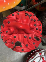 Red Frosting Vanilla Cupcake Over Sized Statue - LM Treasures 