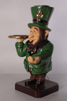 Leprechaun Smoking Butler Life Size Statue - LM Treasures 