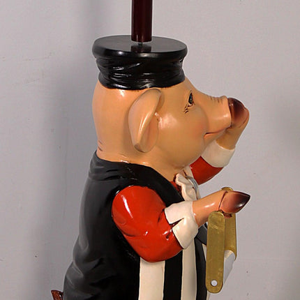 Pig Toilet Paper Holder Statue - LM Treasures 