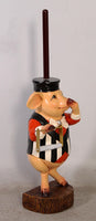 Pig Toilet Paper Holder Statue - LM Treasures 