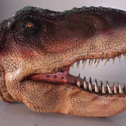 T-Rex Dinosaur Head Medium Life Size Statue - LM Treasures 