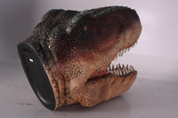 T-Rex Dinosaur Head Medium Life Size Statue - LM Treasures 