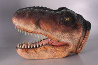 T-Rex Dinosaur Head Medium Life Size Statue - LM Treasures 