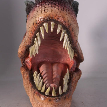 T-Rex Dinosaur Head Medium Life Size Statue - LM Treasures 