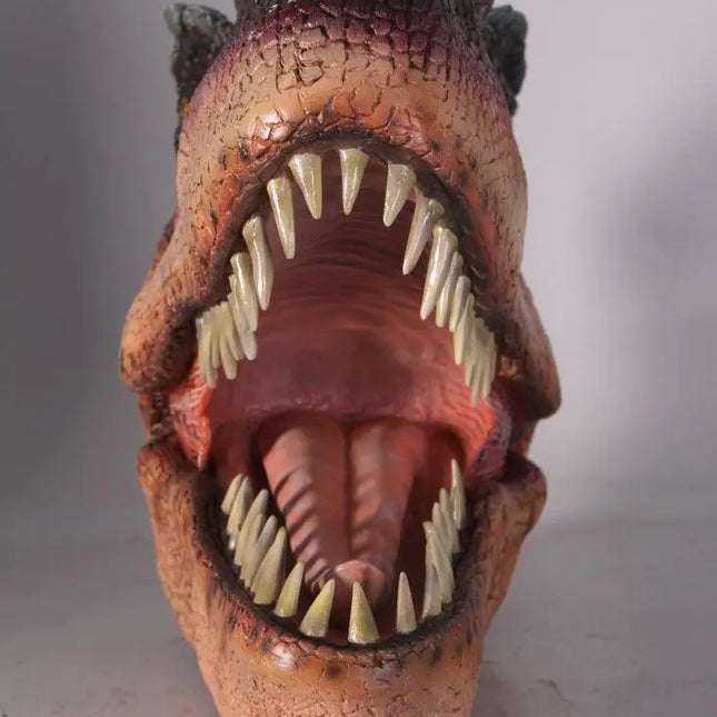 T-Rex Dinosaur Head Medium Life Size Statue LM Treasures - GP