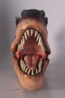 T-Rex Dinosaur Head Medium Life Size Statue - LM Treasures 