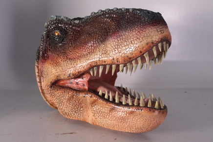 T-Rex Dinosaur Head Medium Life Size Statue - LM Treasures 