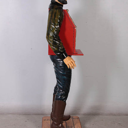 Cowboy Slot Machine Cabinet Life Size Statue - LM Treasures 