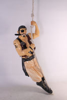 Pirate Hanging Life Size Statue - LM Treasures 