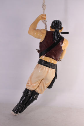 Pirate Hanging Life Size Statue - LM Treasures 