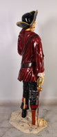 Pirate Skeleton With Gun Life Size Statue - LM Treasures 