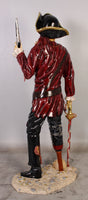 Pirate Skeleton With Gun Life Size Statue - LM Treasures 
