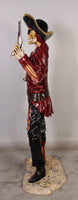 Pirate Skeleton With Gun Life Size Statue - LM Treasures 