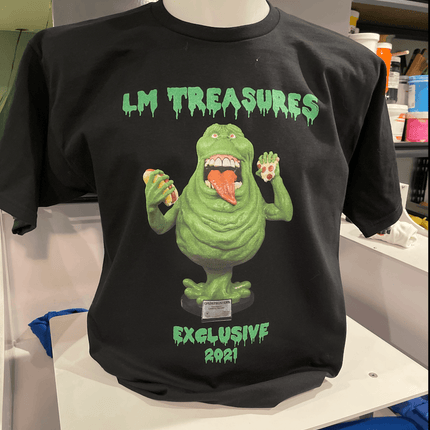 Slimer LM Treasures Exclusive T-Shirts - LM Treasures 