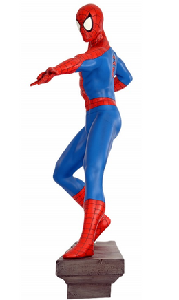 Spiderman Comic Version Life Size Statue - LM Treasures Life Size Statues & Prop Rental