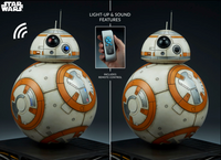Star Wars BB8 Droid Life Size Statue - LM Treasures Life Size Statues & Prop Rental