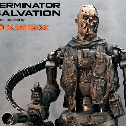 Terminator Salvation T600 Life Size Statue - LM Treasures 