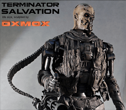 Terminator Salvation T600 Life Size Statue - LM Treasures 