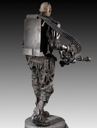 Terminator Salvation T600 Life Size Statue - LM Treasures 