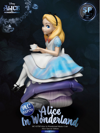 Alice In Wonderland Special Edition Master Craft Statue Table Top - LM Treasures 