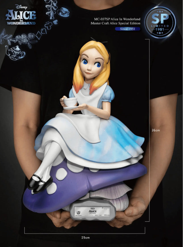 Alice In Wonderland Special Edition Master Craft Statue Table Top LM Treasures - MC