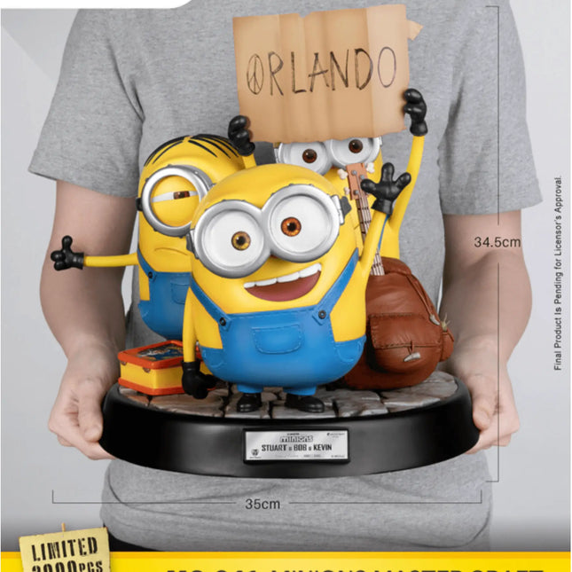 Despicable Me Minions Master Craft Table Top Statue LM Treasures - MC