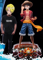 ONE PIECE Monkey D Luffy Sea Thief Wang Lufei Life Size Statue 1:1 - LM Treasures 