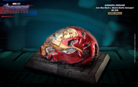 Avengers: Endgame Iron Man Mark 50 Helmet Battle Table Top Statue - LM Treasures 