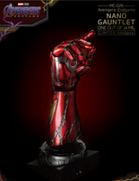 Avengers: Endgame Iron Man Ultra Craftsman Series Nano Gloves Gauntlet Table Top Statue - LM Treasures 