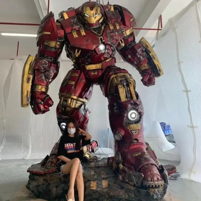 Iron Man Mark 44 Hulkbuster Life Size Statue Queen Studios LM Treasures - QS
