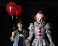 IT Pennywise Life Size Statue Halloween Foam Replica - LM Treasures 