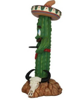 Western Comic Cactus Life Size Statue - LM Treasures 