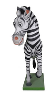 Comic Zebra Life Size Statue - LM Treasures 