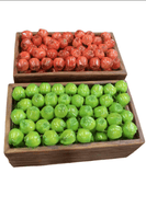 Full Case Of Green Apples Statue - LM Treasures 