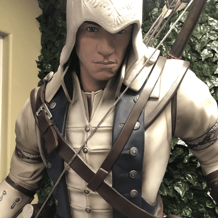 Assassin's Creed III Video Game Conor Life Size Statue Rare - LM Treasures 