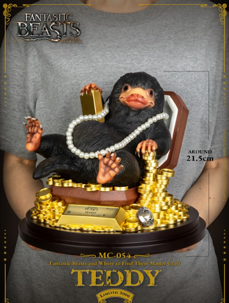 Fantastic Beasts Master Craft Teddy Niffler Table Top Statue - LM Treasures 